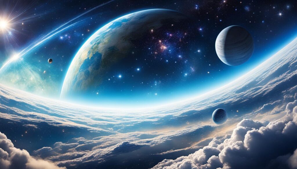 niebo a przestrzeń kosmiczna