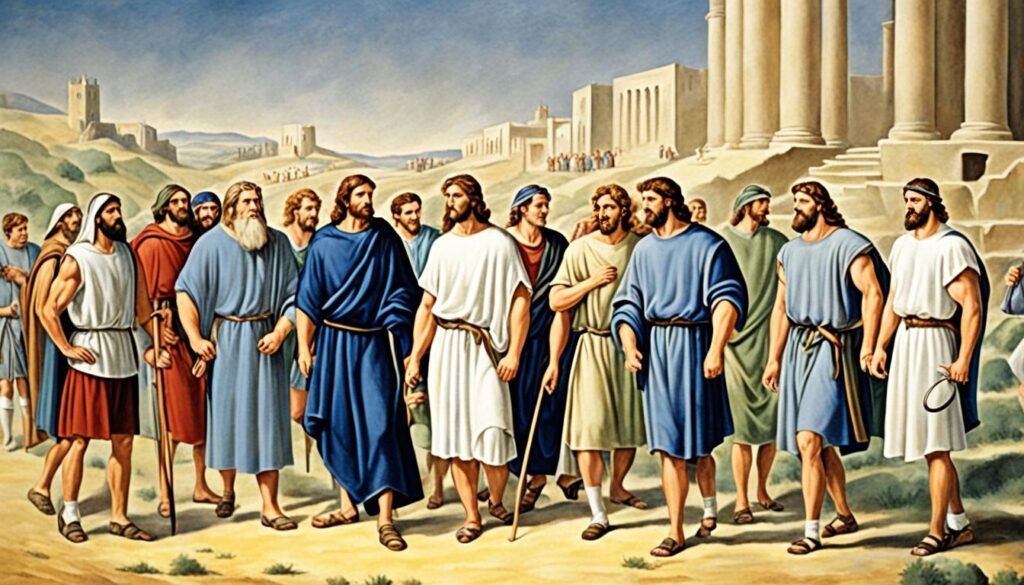 wzrost mężczyzn w czasach biblijnych